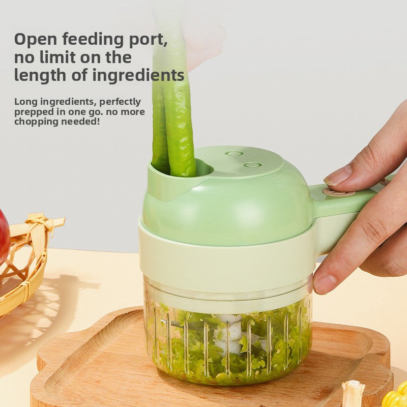 Multifunctional Electric Vegetable Chopper and Garlic Masher