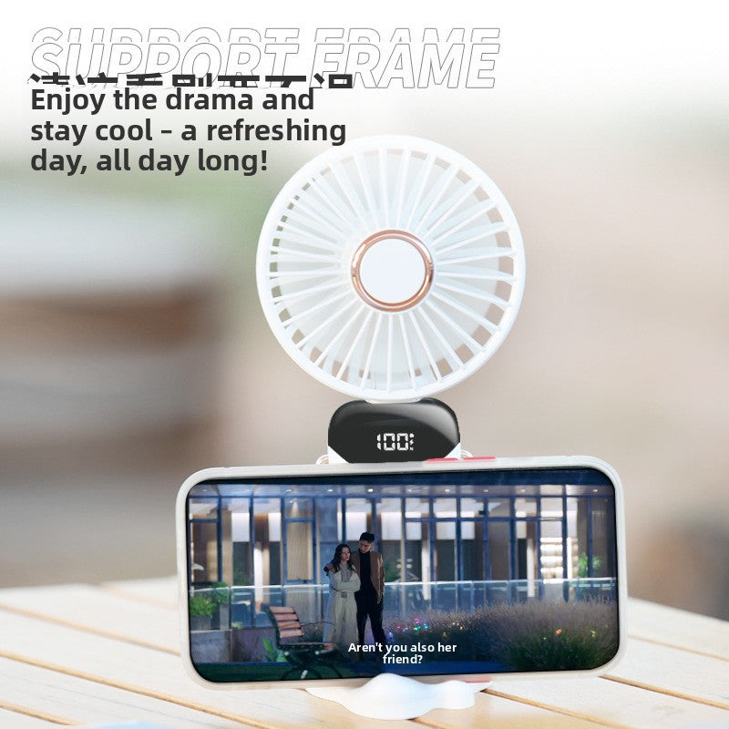 USB charging handheld fan