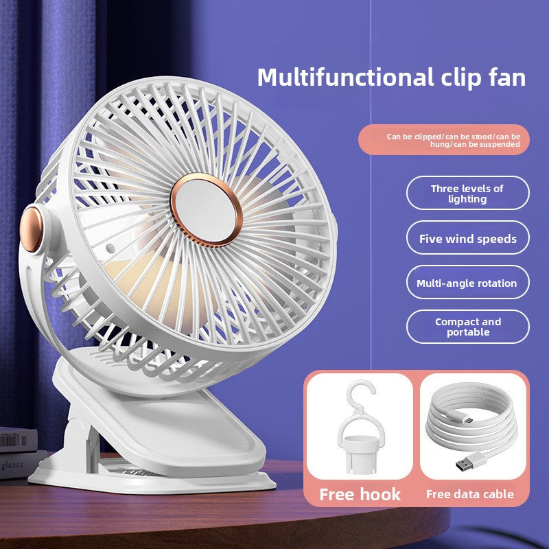 USB Rechargeable Desktop Fan