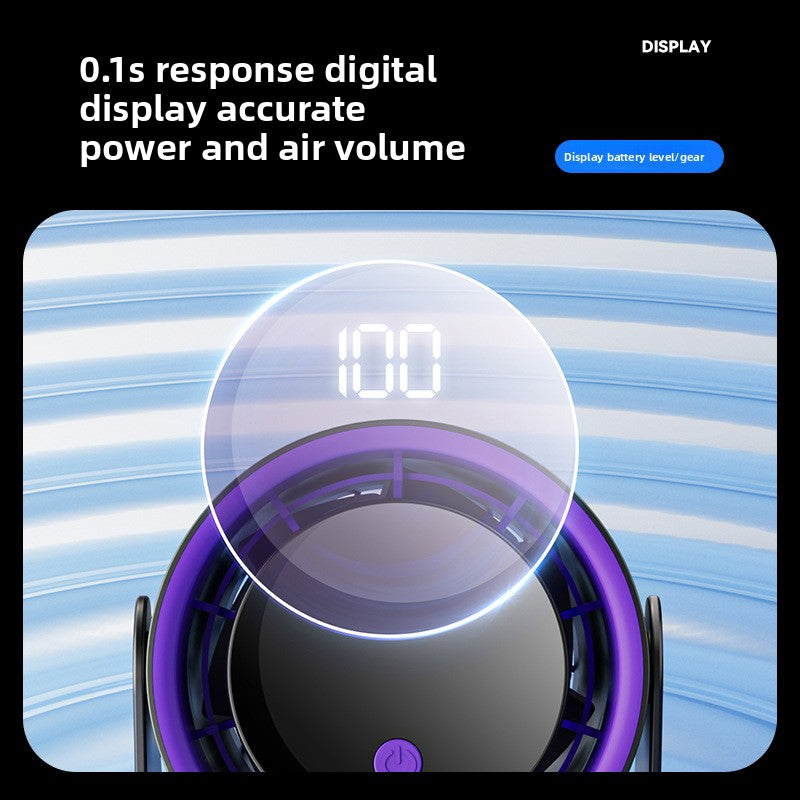 USB Rechargeable Desktop Fan